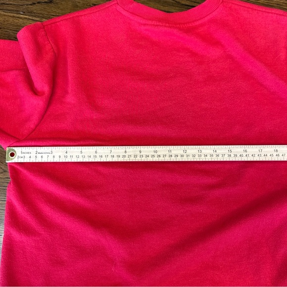 Kelloggs Cheez It Pullover  Sweatshirt Mens Size L Red Embroidered Official Logo - Picture 7 of 13